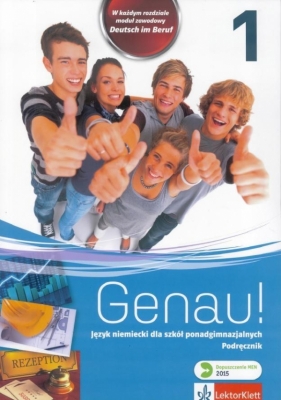 Genau! 1 Podręcznik + CD - Carla Tkadkeckova, Petr Tlusty, Machowiak Danuta E.