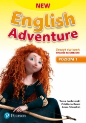 New English Adventure PL 1 AB + DVD (materiał ćwiczeniowy) wydanie rozszerzone (Uszkodzona okładka)