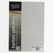 Papier ozdobny (wizytówkowy) Galeria Papieru Millenium diamentowa biel A4 - biały 250 g (200751)