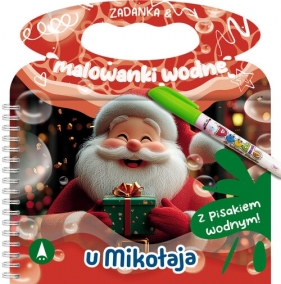 Zadanka & malowanki wodne. U Mikołaja - Wioleta Żyłowska