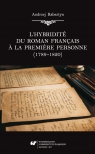  L\'hybridite du roman franais a la premiere...