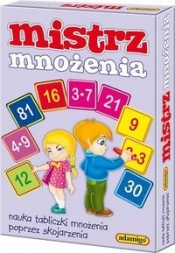 Gra Mistrz mnożenia (4676) (Uszkodzone opakowanie) - Antonina Kwasek
