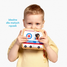 Czuczu: Układam Pojazdy dla dzieci 2+