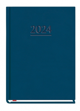 Kalendarz Marta 2024, B6 - niebieski (T-215V-N)