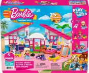 Barbie: Zestaw klocków - Dom w Malibu (GWR34)
