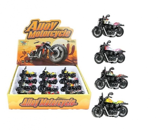 Motocykl pull back mix