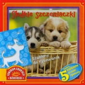 Szablony do rysowania Słodkie szczeniaczki - <br />