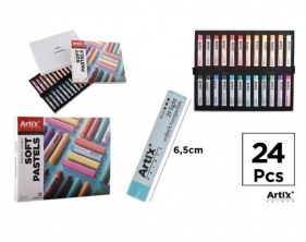 Pastele suche miękkie 24 kolory