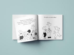 Myszonek. Kolorowanka - Riikka Jäntti