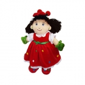 BEPPE Biedronka Lalka 40 cm Czerwona
