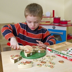 Drewniany zestaw Pizza party (10167)