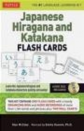 Learning Japanese Hiragana and Katakana Flash Cards Kit Emiko Konomi