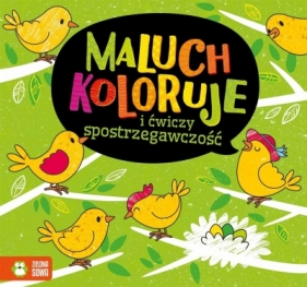 Maluch koloruje i ćwiczy spostrzegawczość - Opracowanie zbiorowe