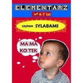 Elementarz 4-7 lat Czytam sylabami