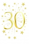 Karnet Urodziny - Thirty