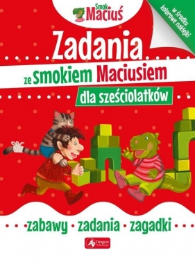 Zadania ze smokiem Maciusiem dla sześciolatków