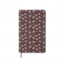  Notatnik Journal 128K linia Burgundy Vintage Flora