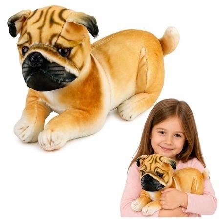 Mops pluszowy 25cm