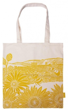 Kate Heiss Torba bawełniana Pole słoneczników