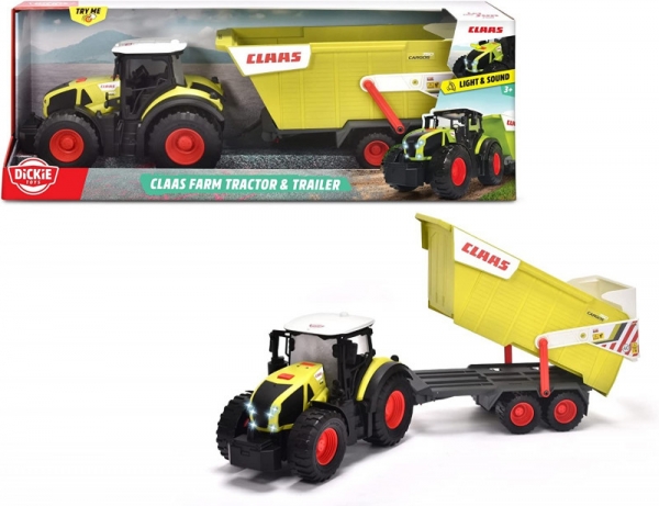 Traktor z przyczepą FARM 64 cm (203739004)