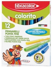 Pisaki Colorito 2,6mm 12 kol. FIBRACOLOR