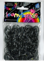 GUMKI LOOM BANDS 300 SZT SREBRNE
