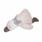 Kaczka Tiny z grzechotką ecru 30 cm (13284)