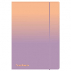 Coolpack, teczka A4 z gumką Colorino Gradient Berry (03678CP)