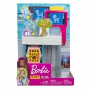 Barbie Kariera: Zestaw mebelków - Weterynarz (FJB25)