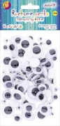 Ruchome oczka samoprzylepne 105szt