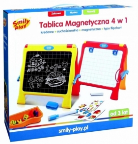 Smily Play, Tablica magnetyczna 4w1 (SP83467)