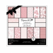 Zestaw papierów 20,3X20,3 CM CAPSULE PARKSTONE PINK (32 kartki)