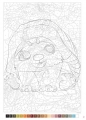 Art therapy. Kolorowanka antystresowa. Disney. Dzieci i dorośli. Iluzje optyczne. Zagadkowe rysunki - Aurélia Bertrand