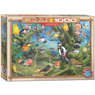 <img src='https://webimage.pl/pics/678/9/d628136609678.jpg' style='height:440px' /> Puzzle 1000 Garden Birds by Joahn Francis 6000-0967
