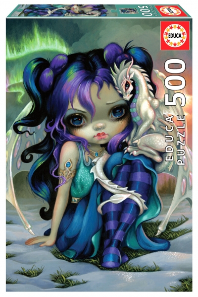 <img src='https://webimage.pl/pics/678/9/d8412668199064.jpg' style='height:440px' /> Puzzle 500 Wróżka i Smok 112787