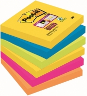 Notes samoprzylepny Post-It 654-6SS-RIO mix 90 k. 7,6 x 7,6 cm (70005250264)