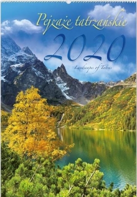 Kalendarz 2020 Reklamowy Pejzaże tatrzańskie RW07