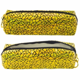 Piórnik jednokomorowy holo złoty