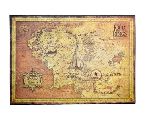 Puzzle 1000: Map of Middle-earth