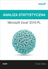 Analiza statystyczna Microsoft Excel 2016 PL Conrad Carlberg