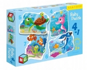 Baby Puzzle 4w1: Pod Wodą (0567)