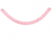 Girlanda Partydeco w kolorze jasnoróżowym, długość girlandy ok. 3 m (GRB11-081J)