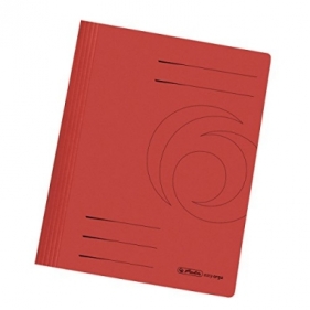 Skoroszyt A4 Herlitz kart czerwony eco (11034295)