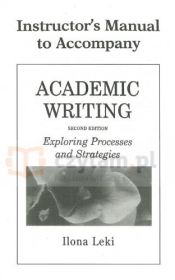 Academic Writing 2nd Edition Instructor's Manual