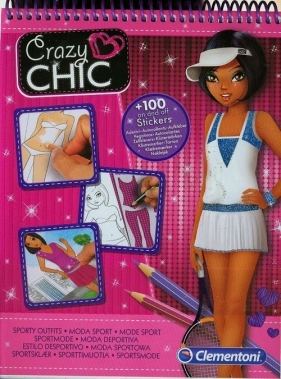 Crazy Chic Szkicownik Moda sportowa (15767)