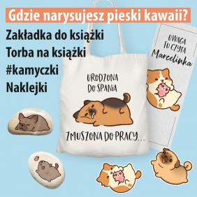 Pieski kawaii. Naucz się rysować krok po kroku. 100 psów i psiaków - Olive Yong