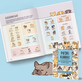 Pieski kawaii. Naucz się rysować krok po kroku. 100 psów i psiaków - Olive Yong