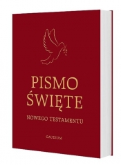 Pismo Święte Nowego Testamentu bordowe
