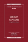 Dekrety papieskieSynodi et collectiones legum, vol. XIII Ożóg Monika, Pietras Henryk
