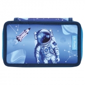 Herlitz, Piórnik podwójny z wyposażeniem - Cosmic Explorer
